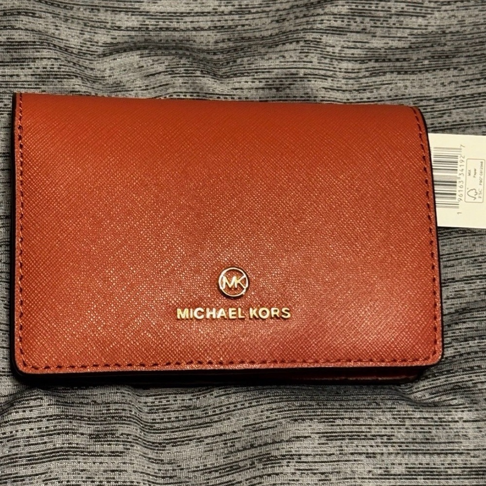 Michael Kors Burnt Orange Wallet